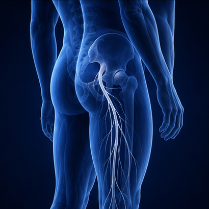 Applicazione nella zona lombare e sciatico